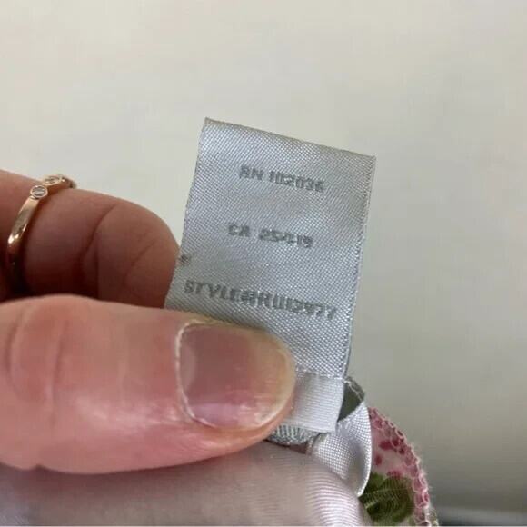 GUESS Baby Crushed Velvet Dress Purple with Buttons Bows Back Zip Sz 12M Velour - Picture 8 of 10